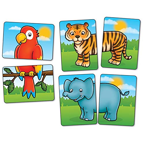 Orchard Toys Juego de Cabezas y Colas de la Selva