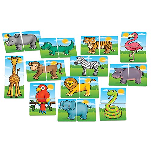 Orchard Toys Juego de Cabezas y Colas de la Selva