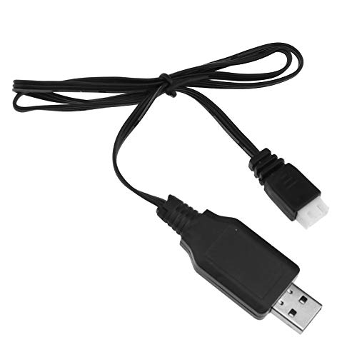 OTOTEC XH-3P - Cargador de cable USB 3 en 1 con batería de litio de 60 cm, 1 A, 7,4 V, batería de polímero de litio compatible con dron/cuadricóptero/helicóptero