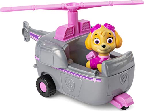 PAW Patrol Skye's Helicóptero Vehículo con Figura Coleccionable, para niños a Partir de 3 años