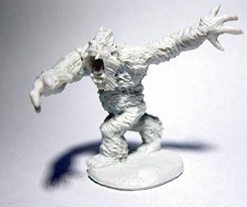 Pechetruite 1 x Yeti Warrior - Reaper Bones Miniatura para Juego de rol Guerra - 77435