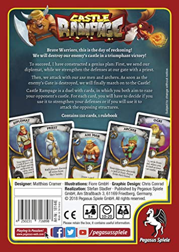 Pegasus Spiele Castle Rampage 18144E - Castle Rampage