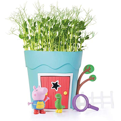 Peppa Pig PP102 Grow & Play Peppa Pots George Kids Animal & Insectos Hábitat Kits, Multi