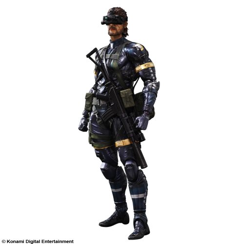 Play Arts - Figura Snake Metal De Gear Solid 5: Ground Zeroes