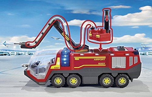 PLAYMOBIL City Action Camión Bomberos Aeropuerto, a Partir de 4 Años (5337)