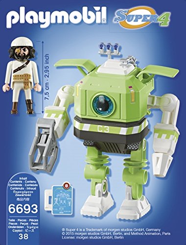 PLAYMOBIL - Cleano Robot, playset (6693)