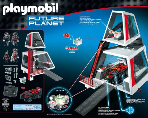 PLAYMOBIL - Darksters cuartel General (5153)