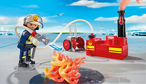 PLAYMOBIL - Equipo de Bomberos (5397), Multicolor Miscelanea