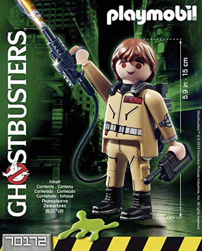 PLAYMOBIL Ghostbusters Figura Coleccionable P. Venkman, a Partir de 6 Años (70172)