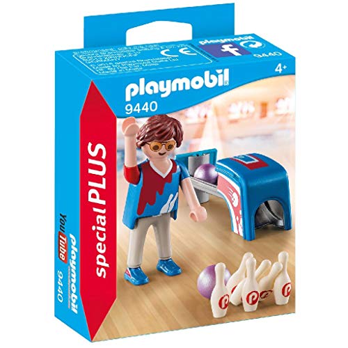 PLAYMOBIL- Jugador de Bolos Juguete, Multicolor (geobra Brandstätter 9440)