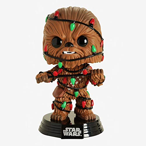 Pop! Star Wars Holiday - Figura de Vinilo Chewbacca with Lights