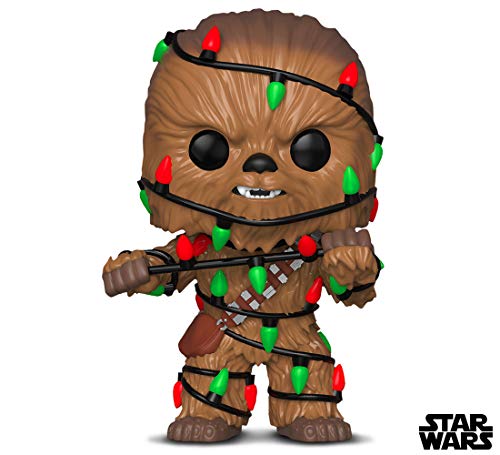 Pop! Star Wars Holiday - Figura de Vinilo Chewbacca with Lights