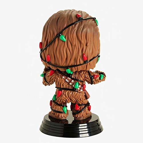 Pop! Star Wars Holiday - Figura de Vinilo Chewbacca with Lights