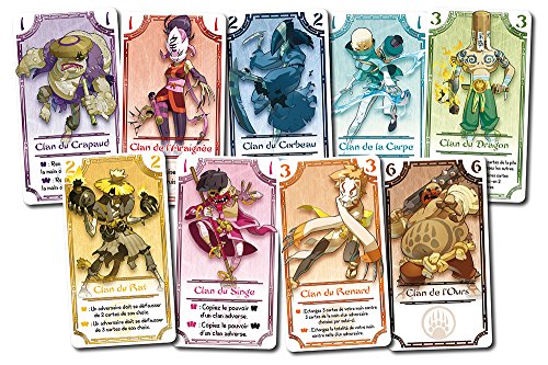 Purple Brain Iello – 331594 – Juego de Tarjetas – Shinobi Wat-aah.