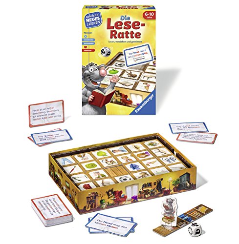 Ravensburger Juego y Aprendizaje 24956 – Die Lese-Ratte