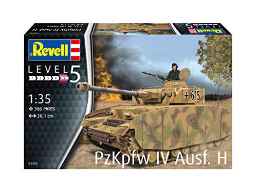 Revell RV03333 Panzer IV Ausf. H Kit de Modelo, sin Pintar