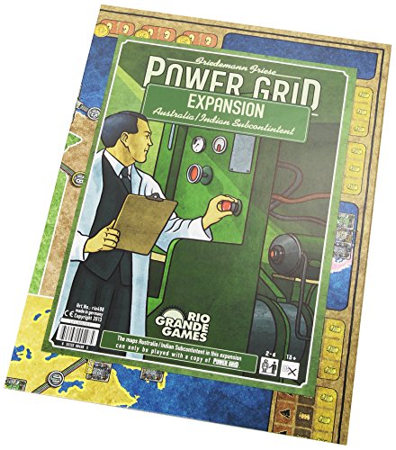 Río Grande - Power Grid Juego de Mesa, India y Australia, por Red Eléctrica