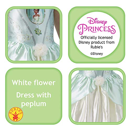 Rubies Disfraz oficial de Tiana para niñas, diseño de princesa de Disney