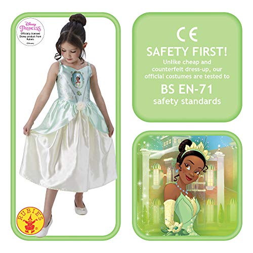 Rubies Disfraz oficial de Tiana para niñas, diseño de princesa de Disney