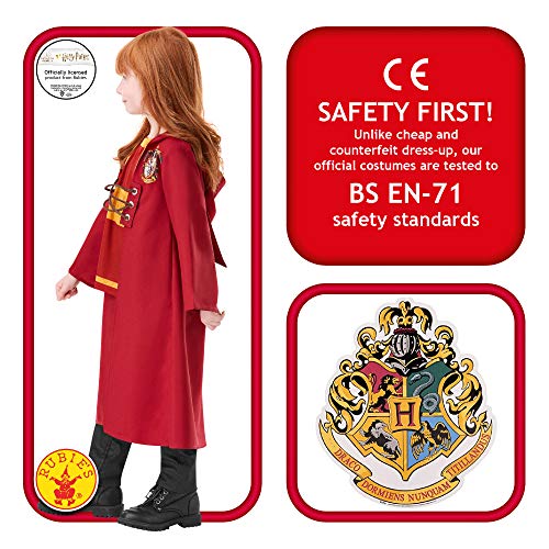 Rubie's- Harry Potter Disfraz, Color rosso (300693 11-12)