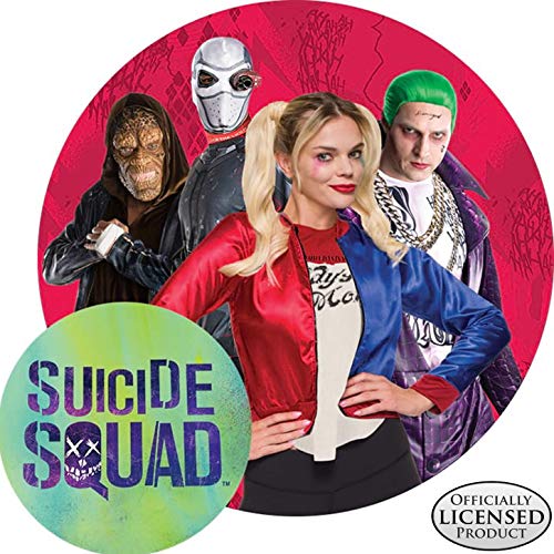 Rubies 's – Disfraz de oficial suicidio Squad adulto Deadshot (tamaño mediano)