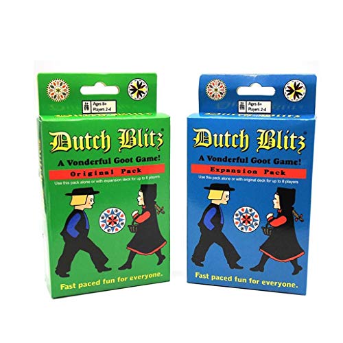 RWX Juego De Cartas Dutch Blitz, Recolección De Ocio Familiar Padre-niño Juego Interactivo Juego (Color : M-3)