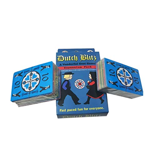 RWX Juego De Cartas Dutch Blitz, Recolección De Ocio Familiar Padre-niño Juego Interactivo Juego (Color : M-3)