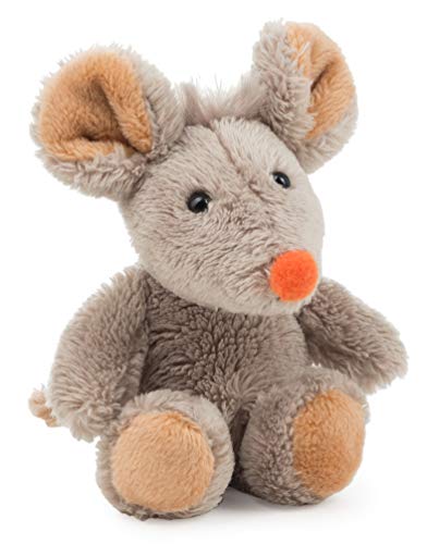 Schaffer 3547 Eddi - Ratón magnético de Peluche (11 cm), Color Gris