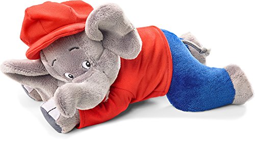 Schmidt Spiele 42250 Elefante Felpa Azul, Gris, Rojo Juguete de Peluche - Juguetes de Peluche (Elefante, Azul, Gris, Rojo, Felpa, Benjamin Blümchen, 200 g, 1 Pieza(s))