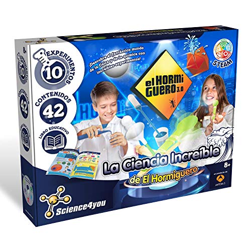 Science4you-Science4you – La Ciencia Increíble – Juguete Científico y Educativo, Multicolor, 8 Años (80002757)