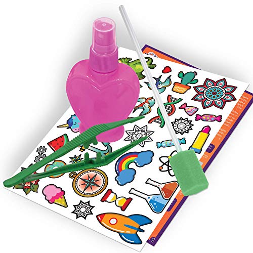 Science4you-Science4you-Starter Kit Tatuajes – Juguete Científicos y Educativo, Multicolor, 8 Años (80002586)