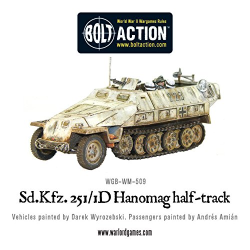 SD.KFZ 251/1 AUSF D HANOMAG - Bolt Action Wargaming Plastic model by Bolt Action