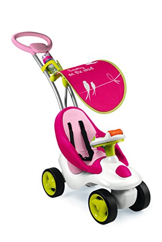 Smoby - Correpasillos Bubble Go para niña, Color Rosa (413001)