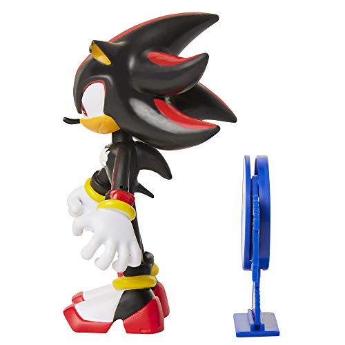 Sonic: Shadow, Figura de ación (tamaño 10 cm) con Miembros Flexibles y Accesorio