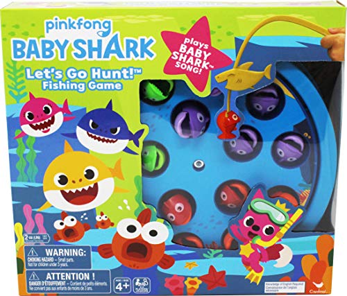 Spin Master: Pinkfong Baby Shark - Lets Go Hunt! Fishing Game & Song, Multicolor (6054916)