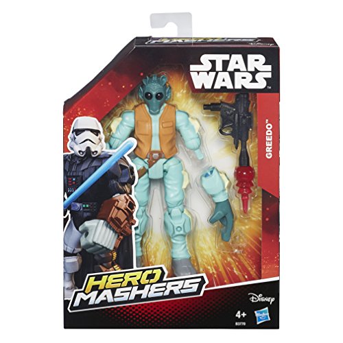 Star Wars "héroe mashers Episodio IV Greedo Figura (Multi-Color)