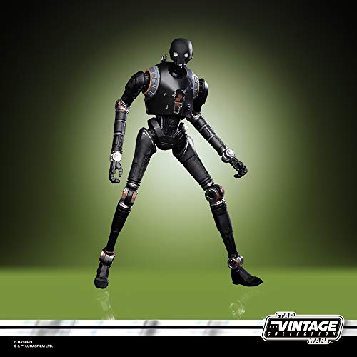 Star Wars The Vintage Collection K-2SO (Kay-Tuesso) Juguete, Escala de 9,5 cm Rogue One: A Star Wars Story Figura de acción para niños a Partir de 4 años