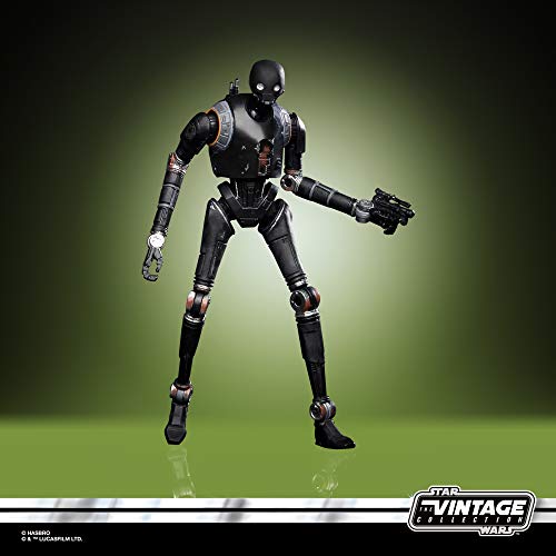 Star Wars The Vintage Collection K-2SO (Kay-Tuesso) Juguete, Escala de 9,5 cm Rogue One: A Star Wars Story Figura de acción para niños a Partir de 4 años