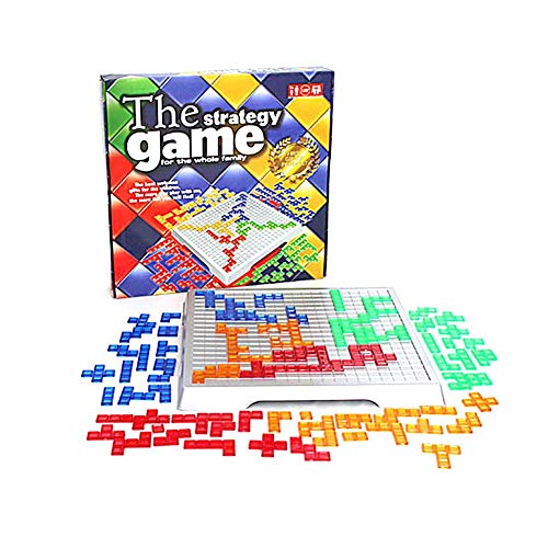 STARTER El Juego De Estrategia Blokus Top Board Game Juguetes Educativos 484 Cuadrados Juego Fácil De Jugar para Niños Russian Box Series Juegos De Interior