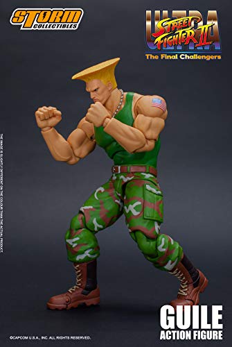 Street Fighter II Guile Storm Collectibles 1:12 Action Figur Standard