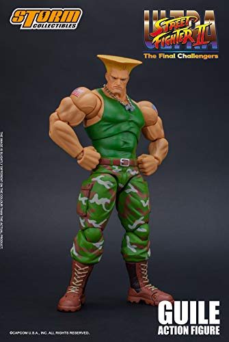 Street Fighter II Guile Storm Collectibles 1:12 Action Figur Standard