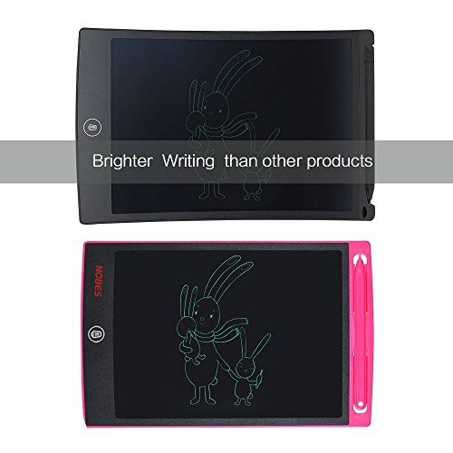 Tableta de Escritura LCD 8.5 Inch, NOBES LCD Tablero de Dibujo Pizarras mágicas,Tablet para Niños,Juguetes Regalos para Niños Niña,Juegos Educativos (Rosa)