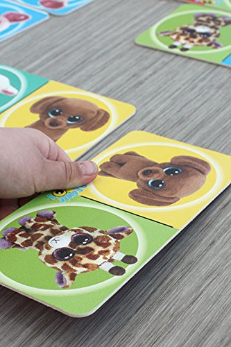 Tactic Ty Beanie Boo’s Giant Easy Domino Niños y Adultos Juegos de Preguntas - Juego de Tablero (Juegos de Preguntas, Niños y Adultos, 10 min, Niño/niña, 2 año(s), 99 año(s))