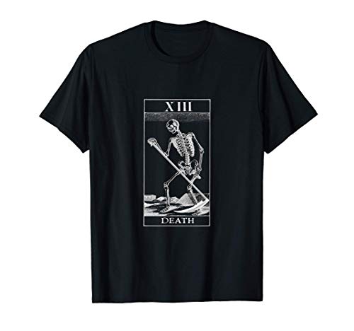 Tarot Death Card Horror Oculto Camiseta