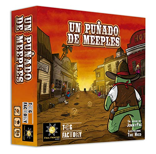 TCGFACTORY-TCG Factory Un Puñado de Meeples Juego de Mesa en español, Divertido y de partidas rápidas TCGUNPUME01