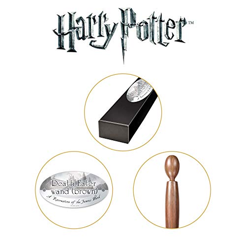 The Noble Collection Death Eater Character Wand (marrón)