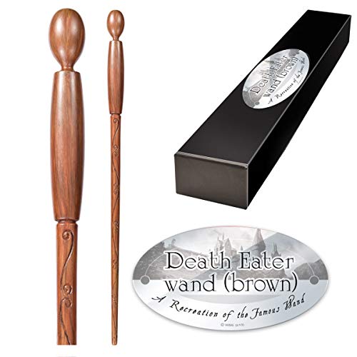 The Noble Collection Death Eater Character Wand (marrón)