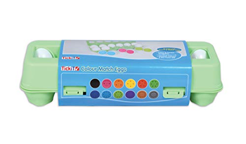 TickiT 74064 Juego para emparejar colores, 12 piezas