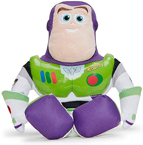 Toy Story - Peluche 11'80"/30cm Buzz Lightyear, Astronauta superhéroe Espacial Calidad Super Soft