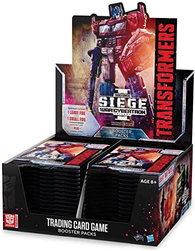 Transformers C69420000 TCG Cybertron Siege Booster Visualización de 30 paquetes